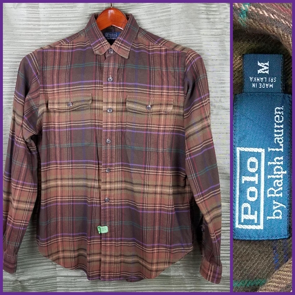 Polo Ralph Lauren Other - POLO by Ralph Lauren Flannel Long Sleeve Shirt szM